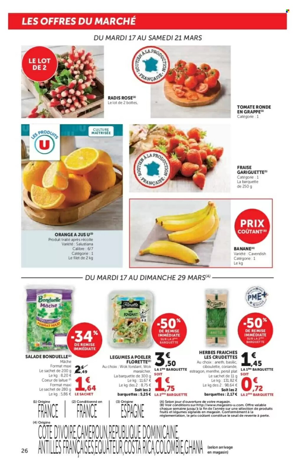 Prospectus promotionnel Hyper U valable à partir du 17/03/2026 - Page 26.