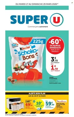 Prospectus promotionnel Super U valable à partir du 17/03/2026