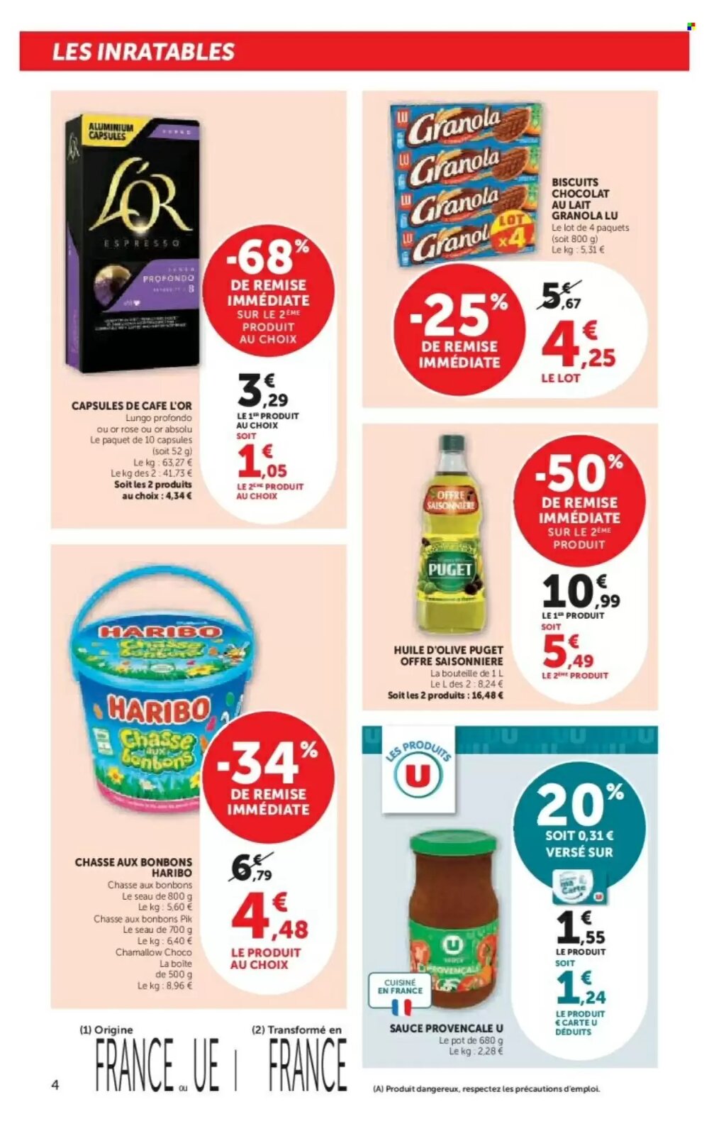 Prospectus promotionnel Super U valable à partir du 17/03/2026 - Page 4.