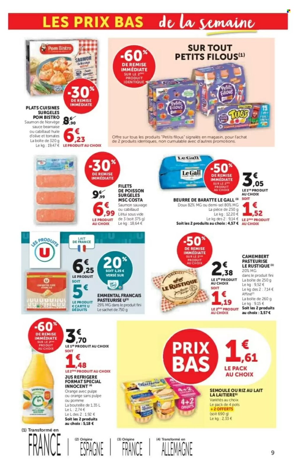 Prospectus promotionnel Super U valable à partir du 17/03/2026 - Page 9.