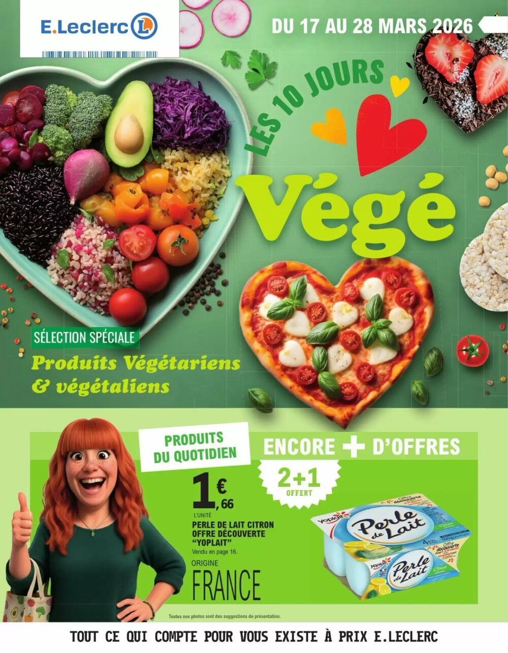 Prospectus promotionnel E.Leclerc valable à partir du 17/03/2026 - Page 1.