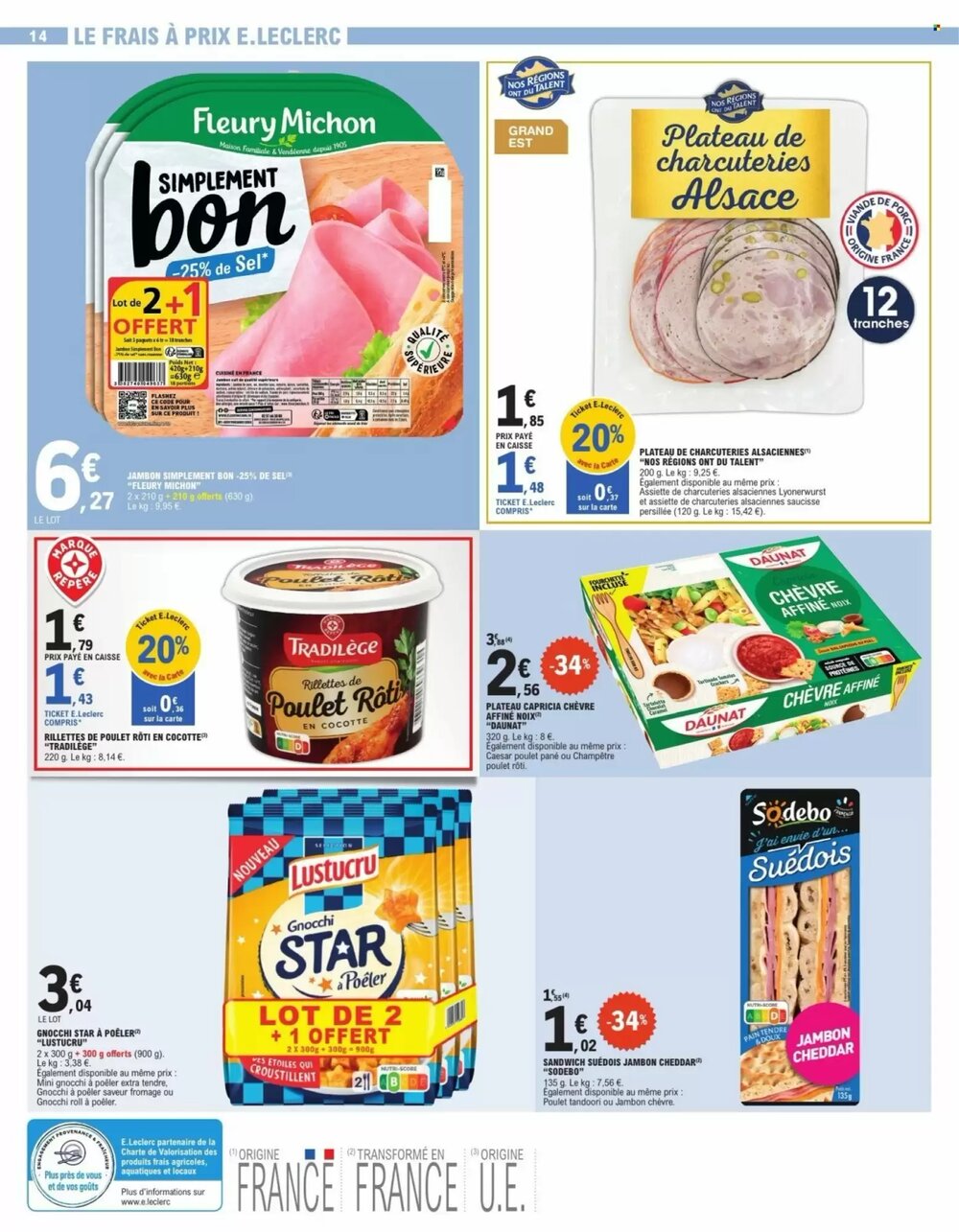 Prospectus promotionnel E.Leclerc valable à partir du 17/03/2026 - Page 14.