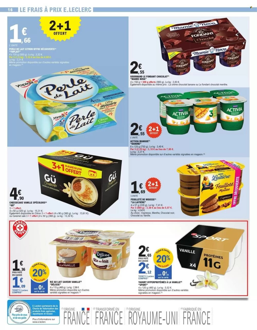Prospectus promotionnel E.Leclerc valable à partir du 17/03/2026 - Page 16.