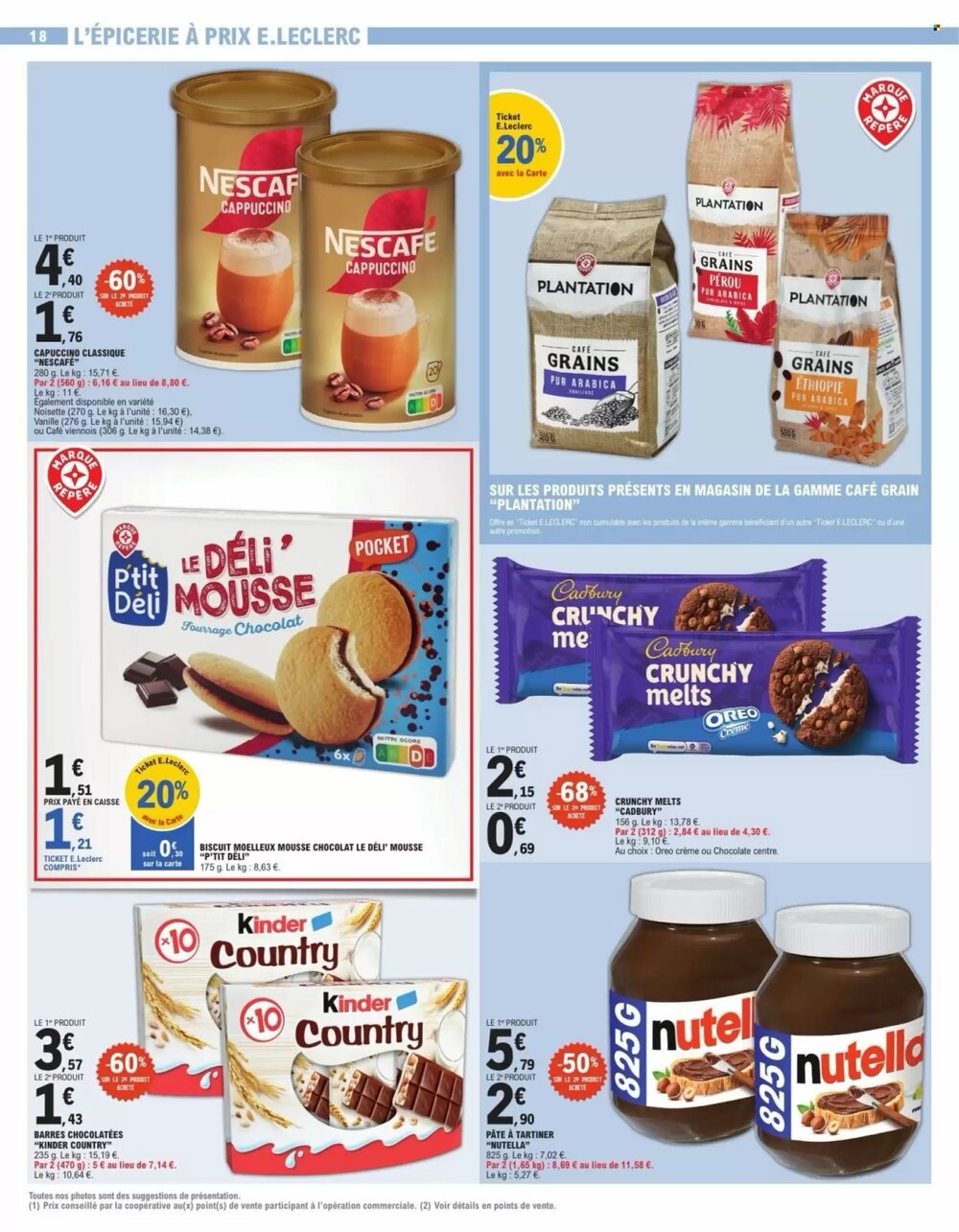Prospectus promotionnel E.Leclerc valable à partir du 17/03/2026 - Page 18.