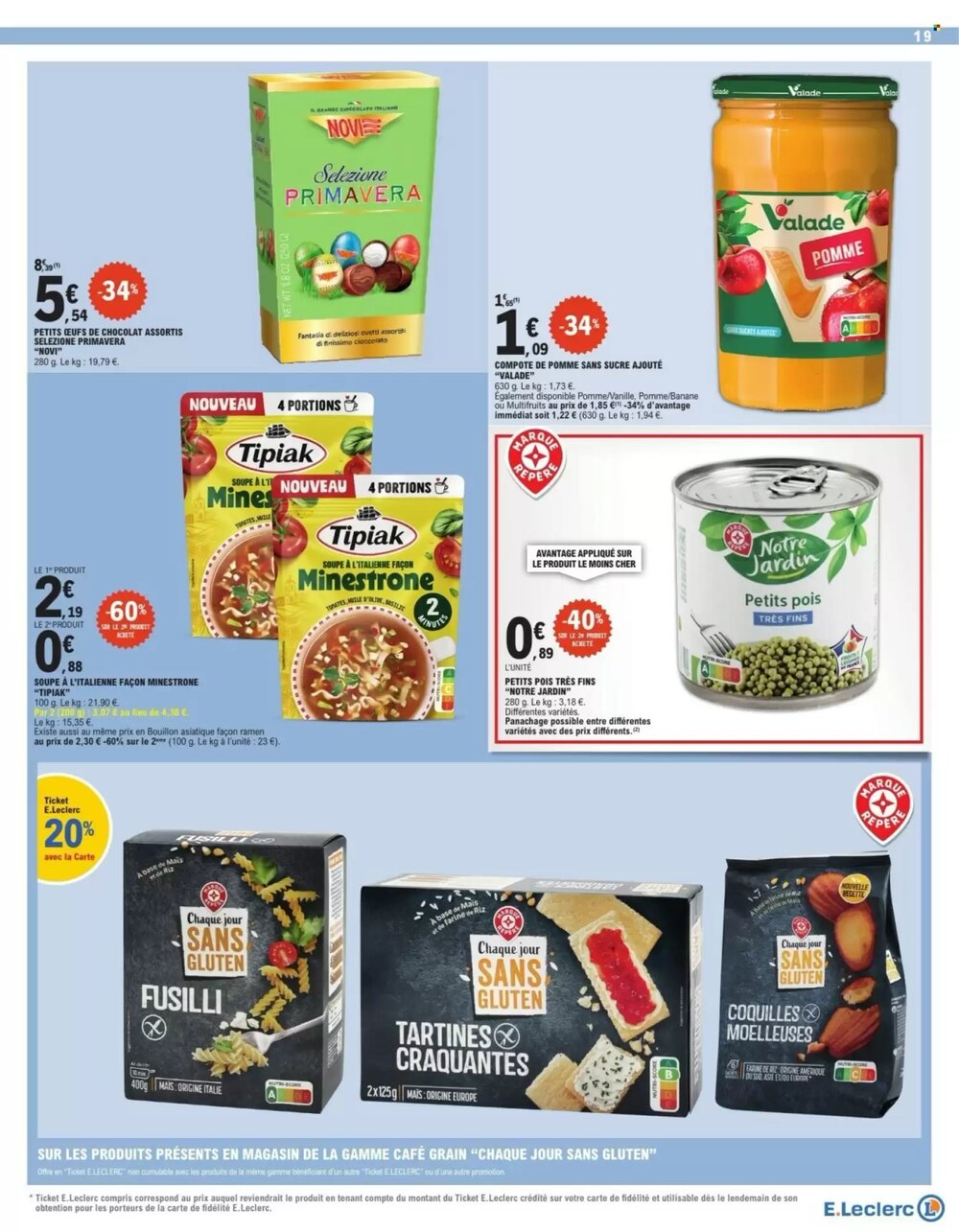 Prospectus promotionnel E.Leclerc valable à partir du 17/03/2026 - Page 19.