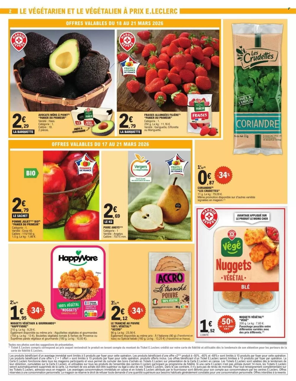 Prospectus promotionnel E.Leclerc valable à partir du 17/03/2026 - Page 2.