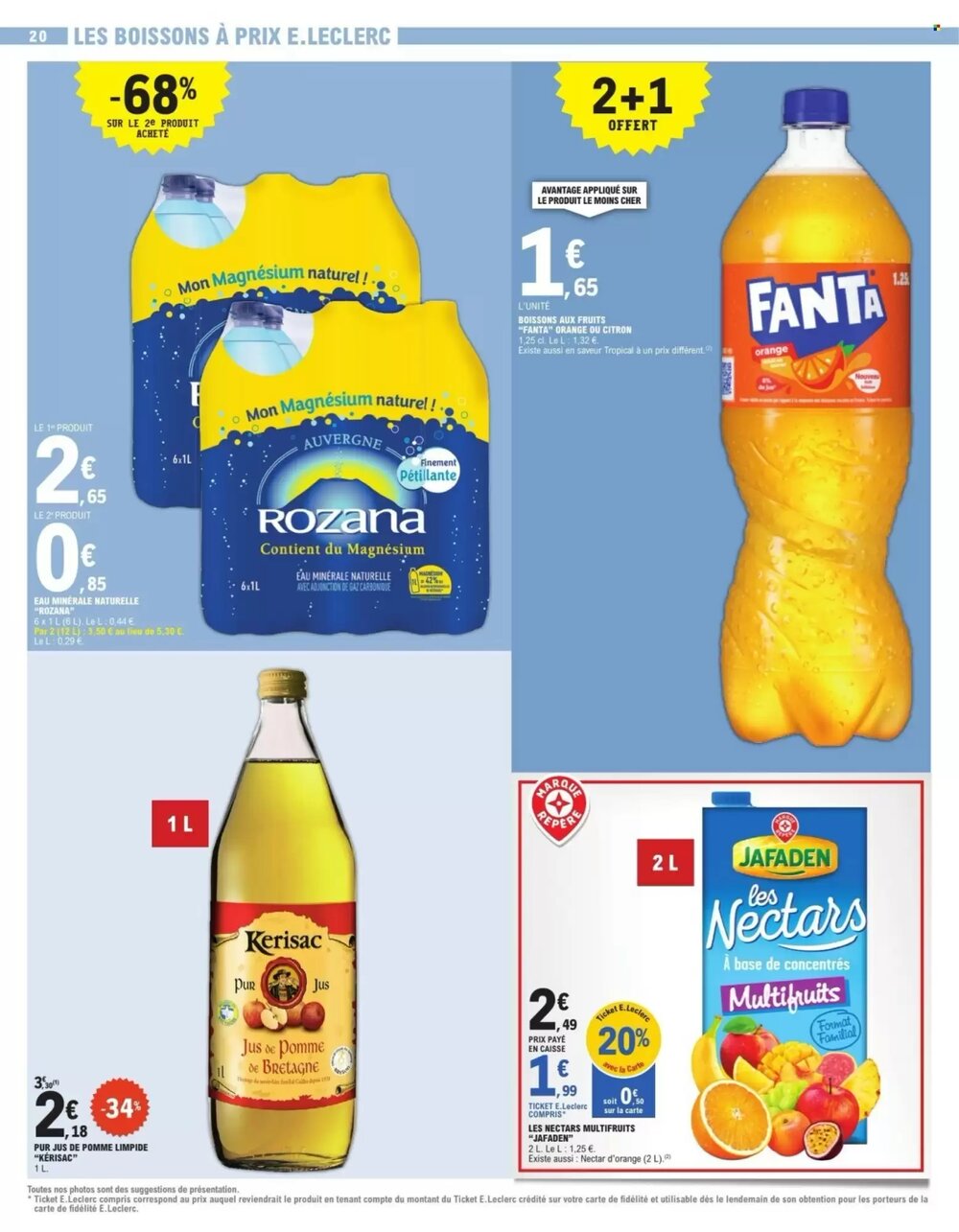 Prospectus promotionnel E.Leclerc valable à partir du 17/03/2026 - Page 20.