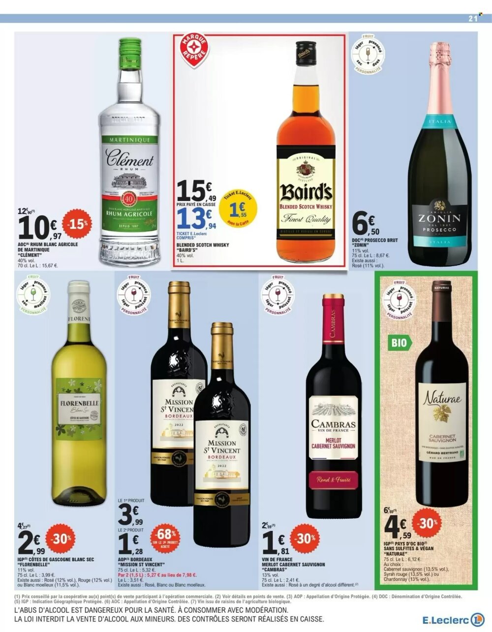 Prospectus promotionnel E.Leclerc valable à partir du 17/03/2026 - Page 21.