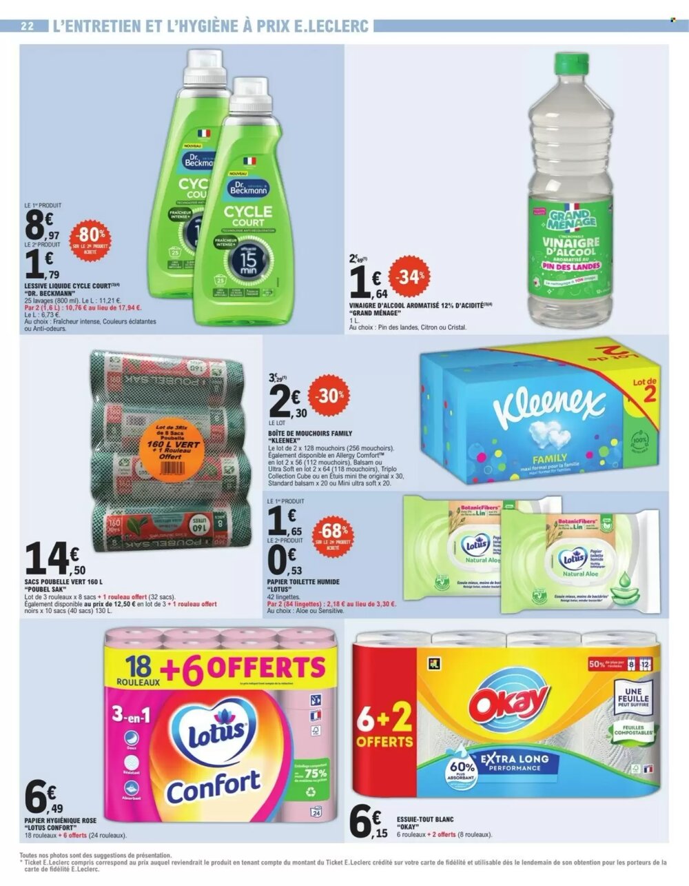 Prospectus promotionnel E.Leclerc valable à partir du 17/03/2026 - Page 22.