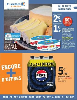Prospectus promotionnel E.Leclerc Express valable à partir du 17/03/2026