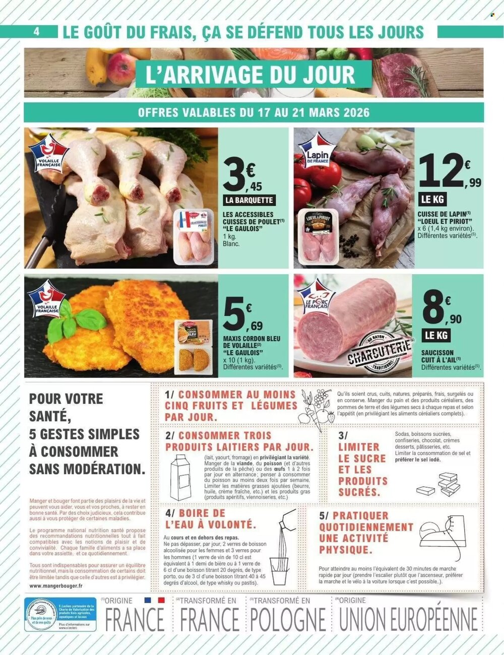 Prospectus promotionnel E.Leclerc Express valable à partir du 17/03/2026 - Page 4.
