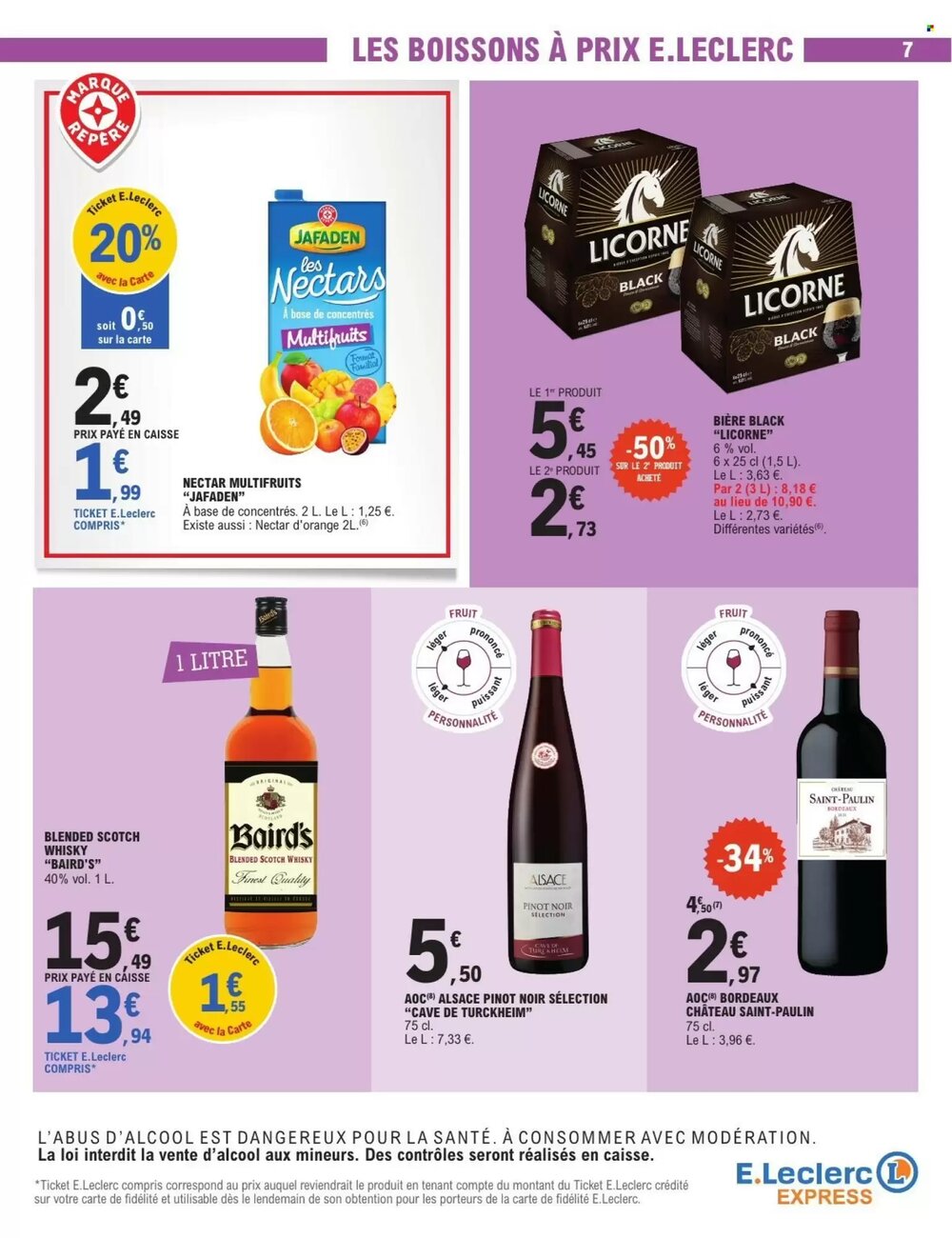Prospectus promotionnel E.Leclerc Express valable à partir du 17/03/2026 - Page 7.