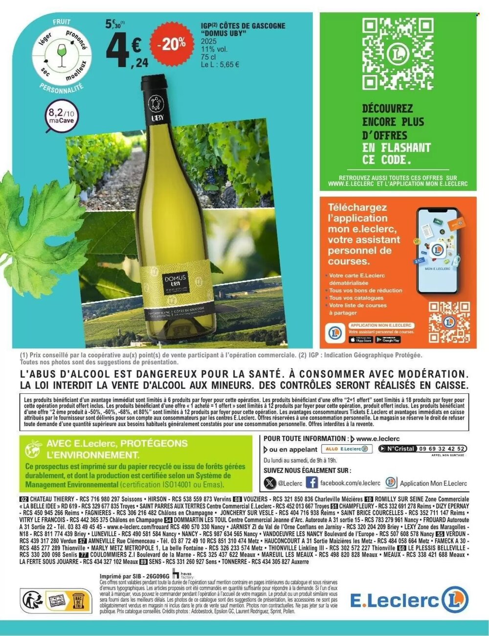 Prospectus promotionnel E.Leclerc valable à partir du 17/03/2026 - Page 32.