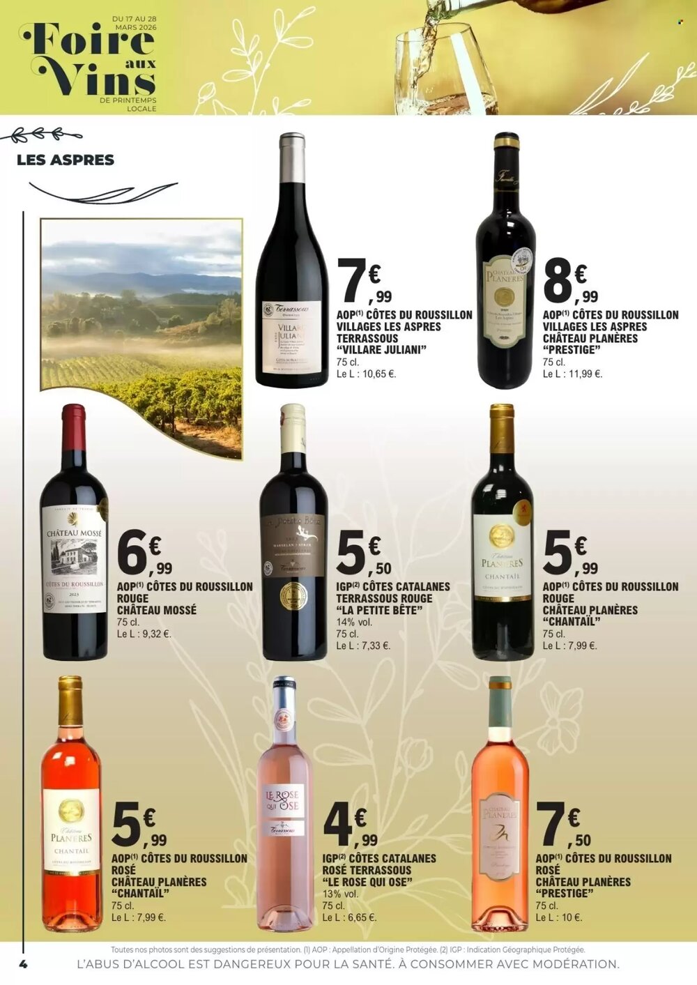 Prospectus promotionnel E.Leclerc valable à partir du 17/03/2026 - Page 4.