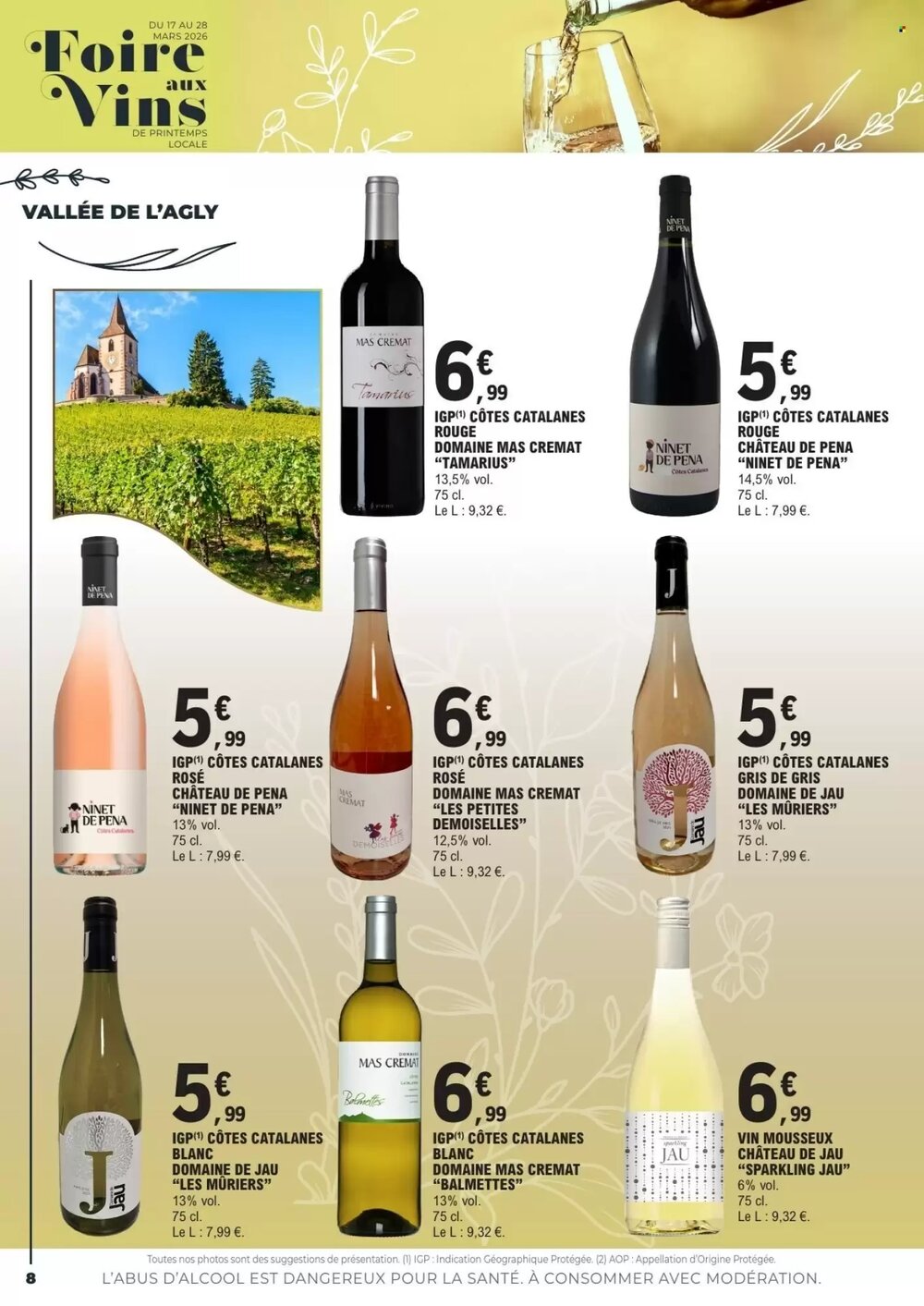 Prospectus promotionnel E.Leclerc valable à partir du 17/03/2026 - Page 8.