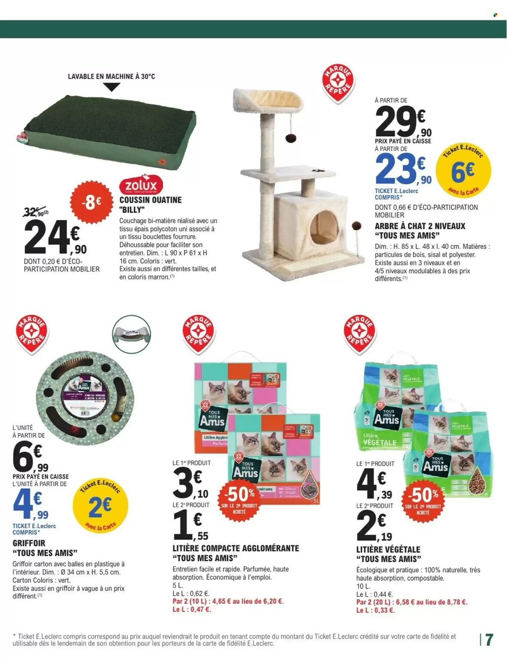 Prospectus promotionnel E.Leclerc valable à partir du 17/03/2026 - Page 7.