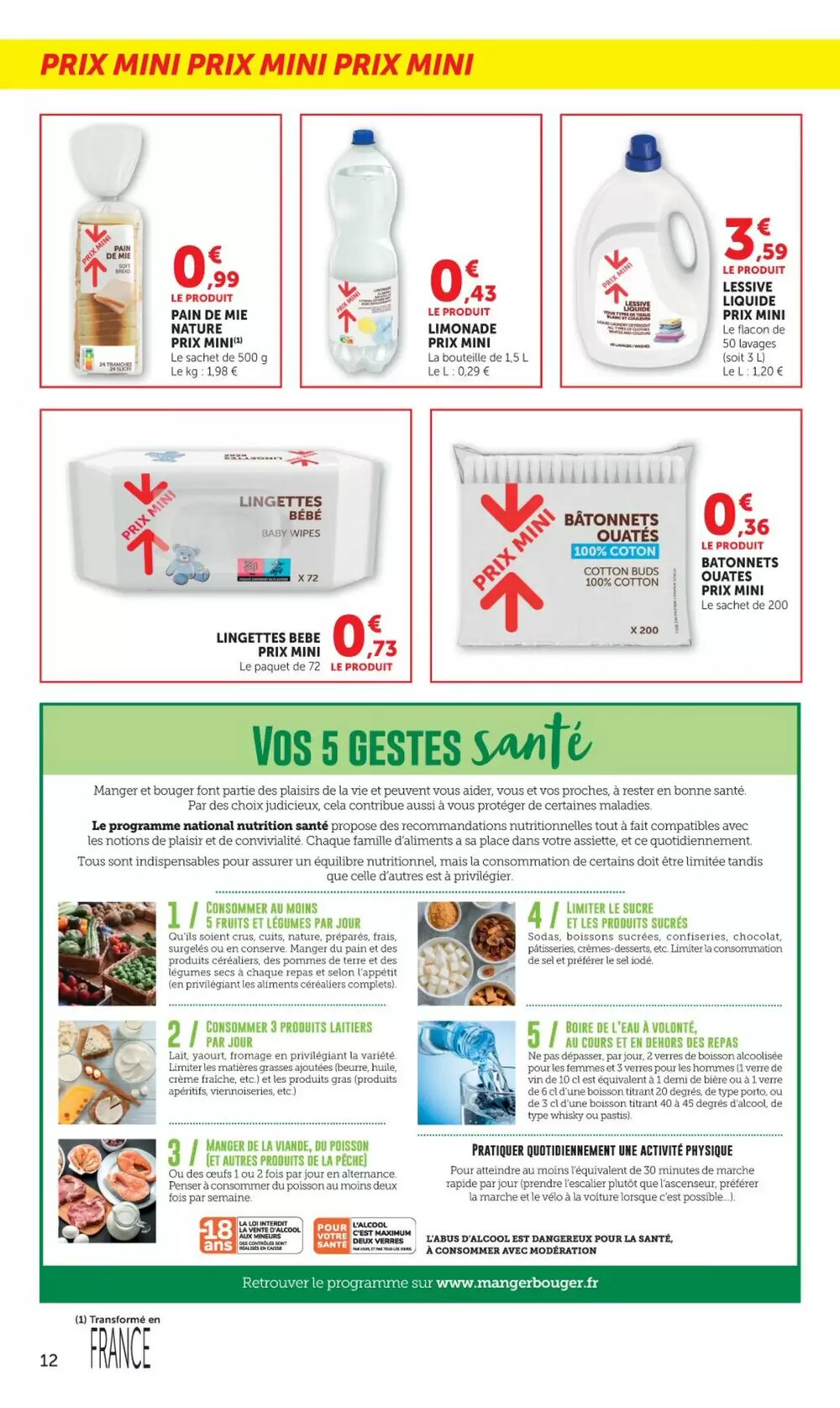 Prospectus promotionnel Bi1 valable à partir du 17/03/2026 - Page 12.