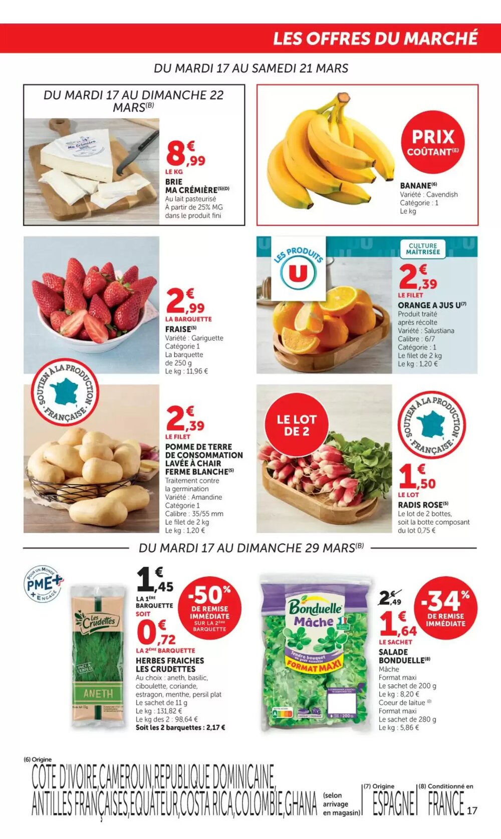 Prospectus promotionnel Bi1 valable à partir du 17/03/2026 - Page 17.