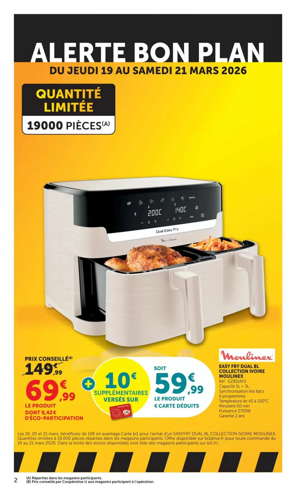 Prospectus promotionnel Bi1 valable à partir du 17/03/2026 - Page 2.