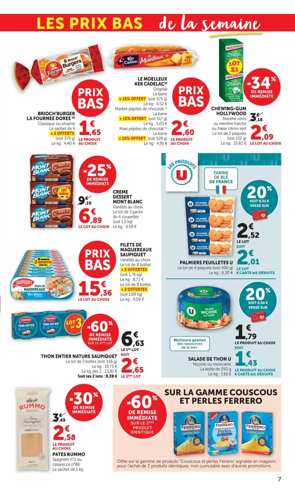 Prospectus promotionnel Bi1 valable à partir du 17/03/2026 - Page 7.