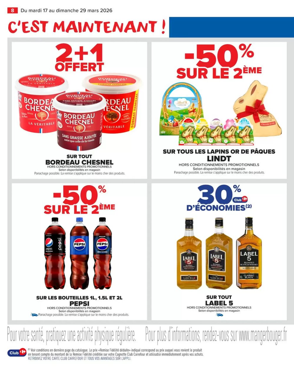 Prospectus promotionnel Carrefour valable à partir du 17/03/2026 - Page 10.