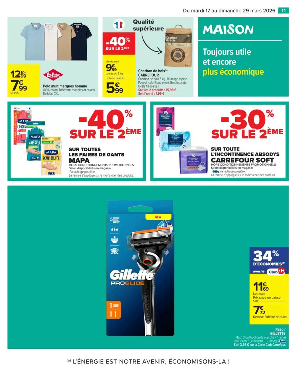 Prospectus promotionnel Carrefour valable à partir du 17/03/2026 - Page 13.