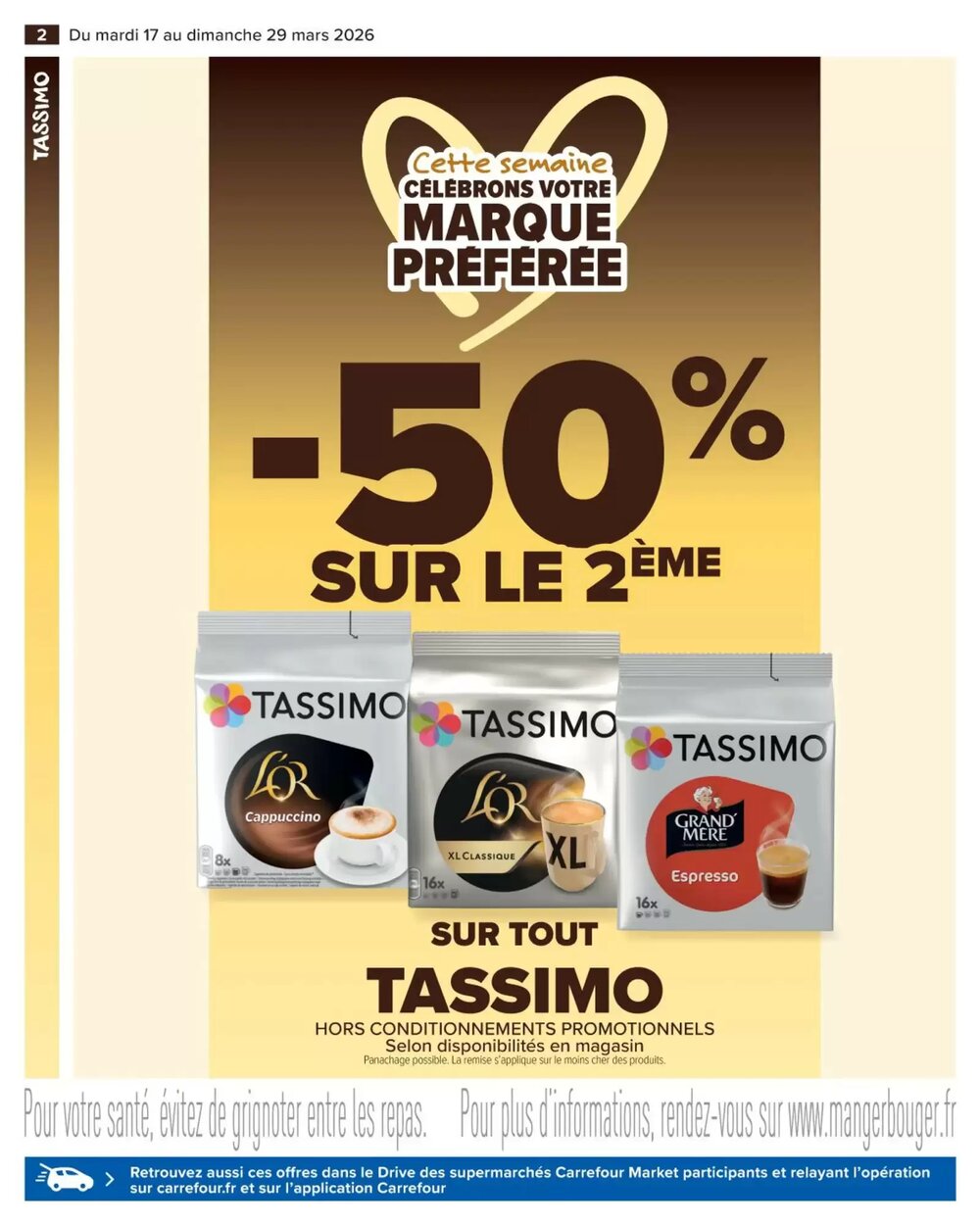 Prospectus promotionnel Carrefour valable à partir du 17/03/2026 - Page 4.