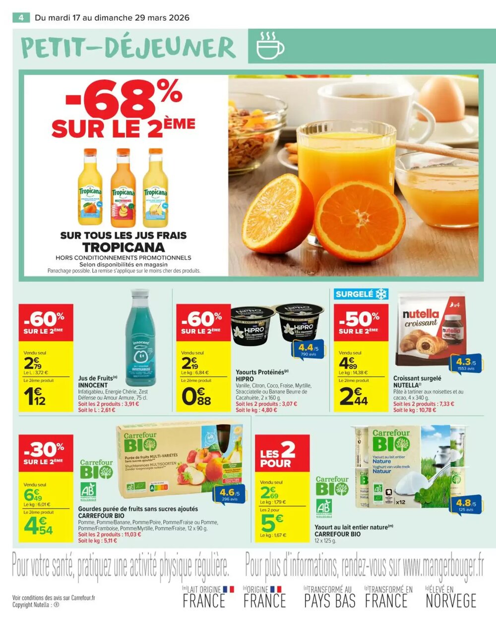 Prospectus promotionnel Carrefour valable à partir du 17/03/2026 - Page 6.