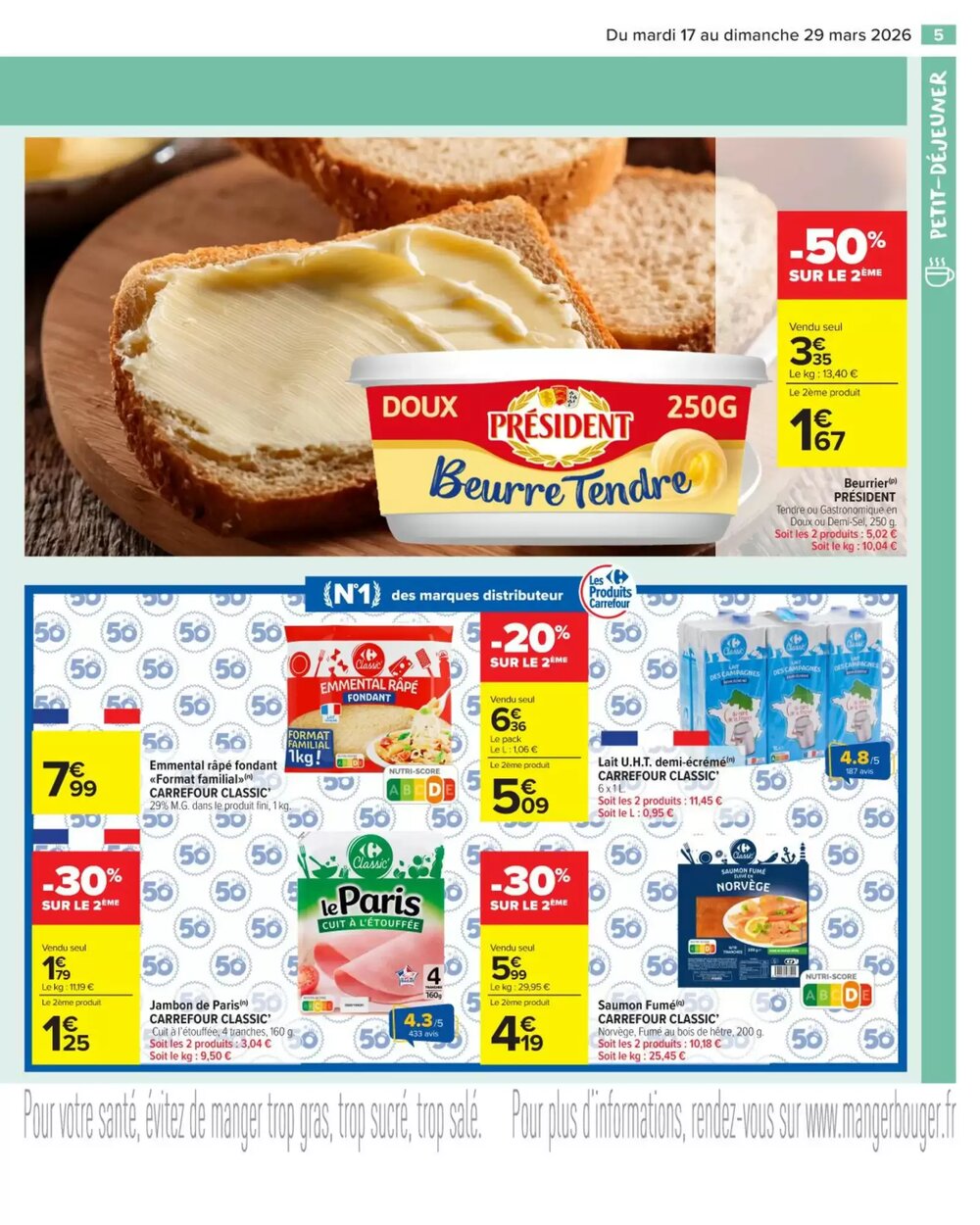 Prospectus promotionnel Carrefour valable à partir du 17/03/2026 - Page 7.