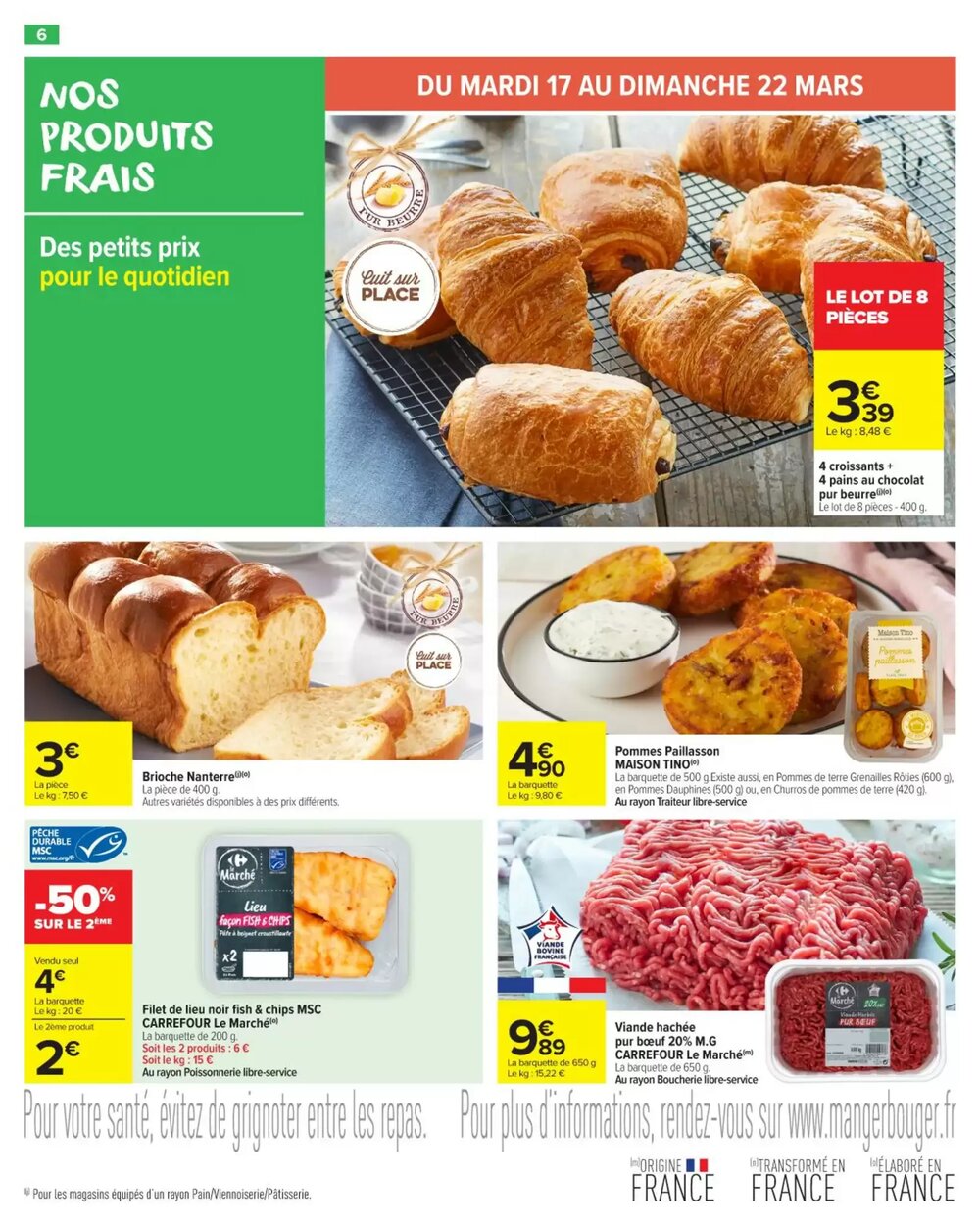 Prospectus promotionnel Carrefour valable à partir du 17/03/2026 - Page 8.