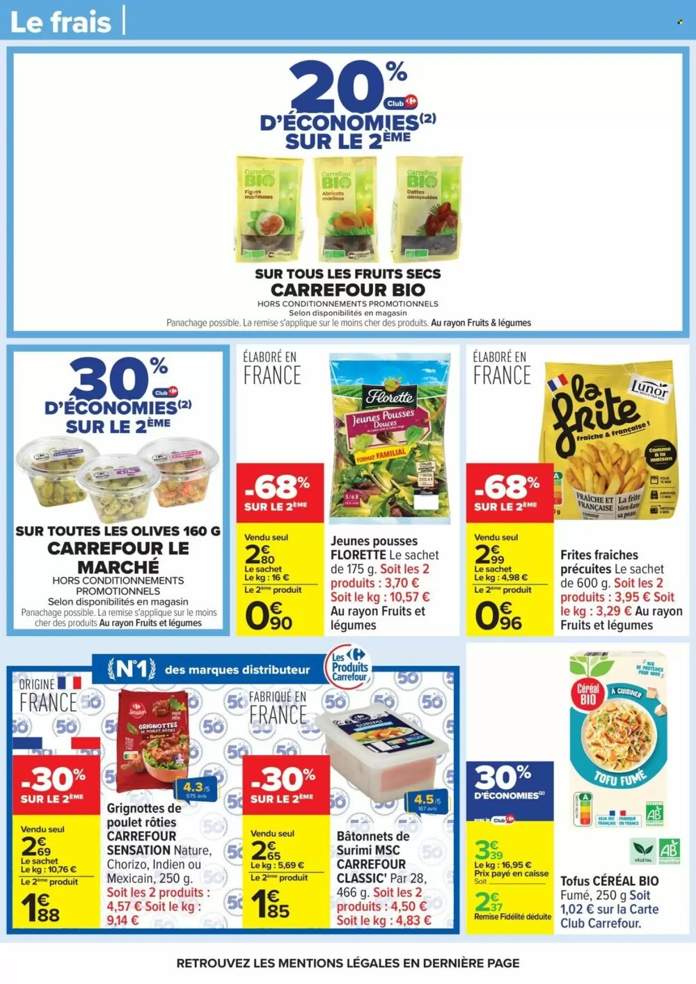 Prospectus promotionnel Carrefour valable à partir du 17/03/2026 - Page 45.