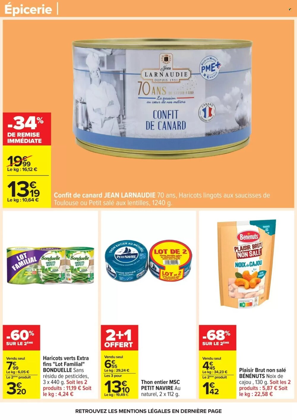 Prospectus promotionnel Carrefour valable à partir du 17/03/2026 - Page 47.