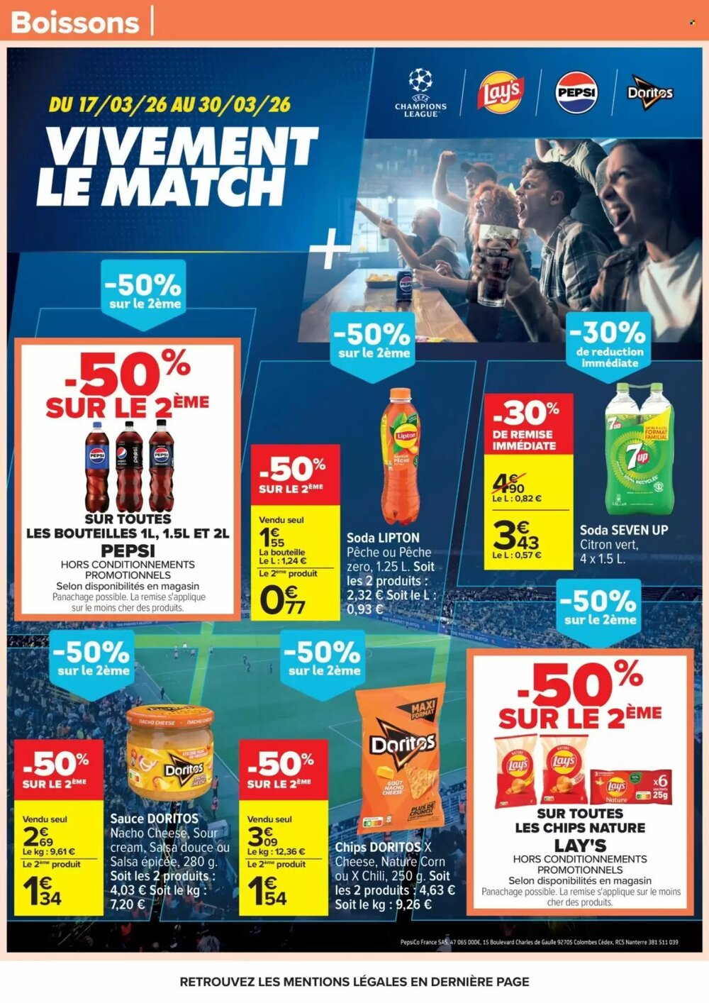 Prospectus promotionnel Carrefour valable à partir du 17/03/2026 - Page 56.