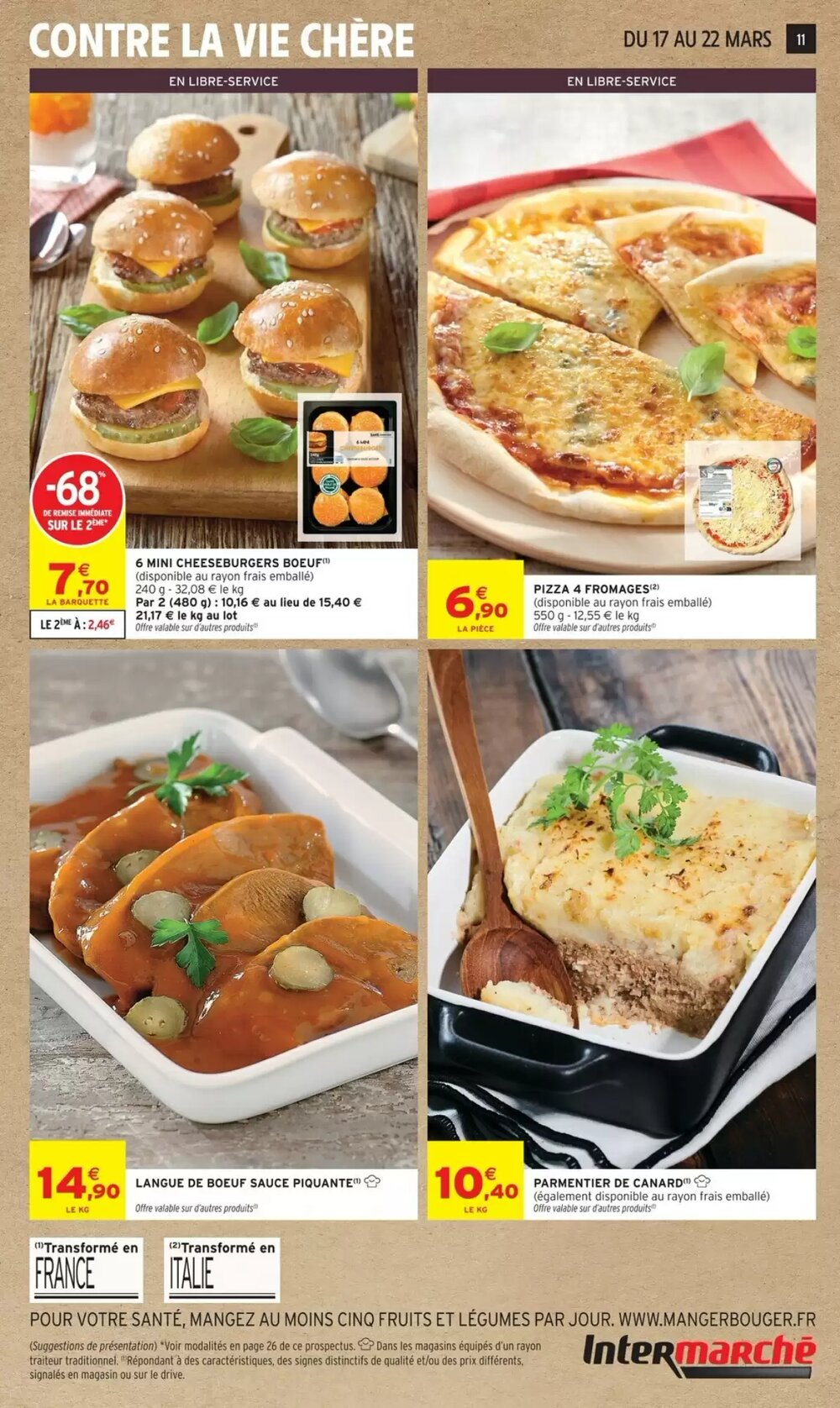Prospectus promotionnel Intermarché valable à partir du 17/03/2026 - Page 11.