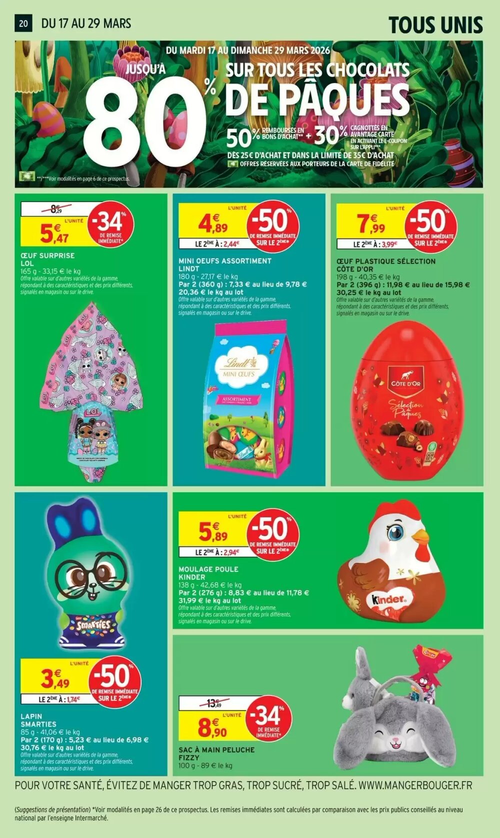 Prospectus promotionnel Intermarché valable à partir du 17/03/2026 - Page 20.