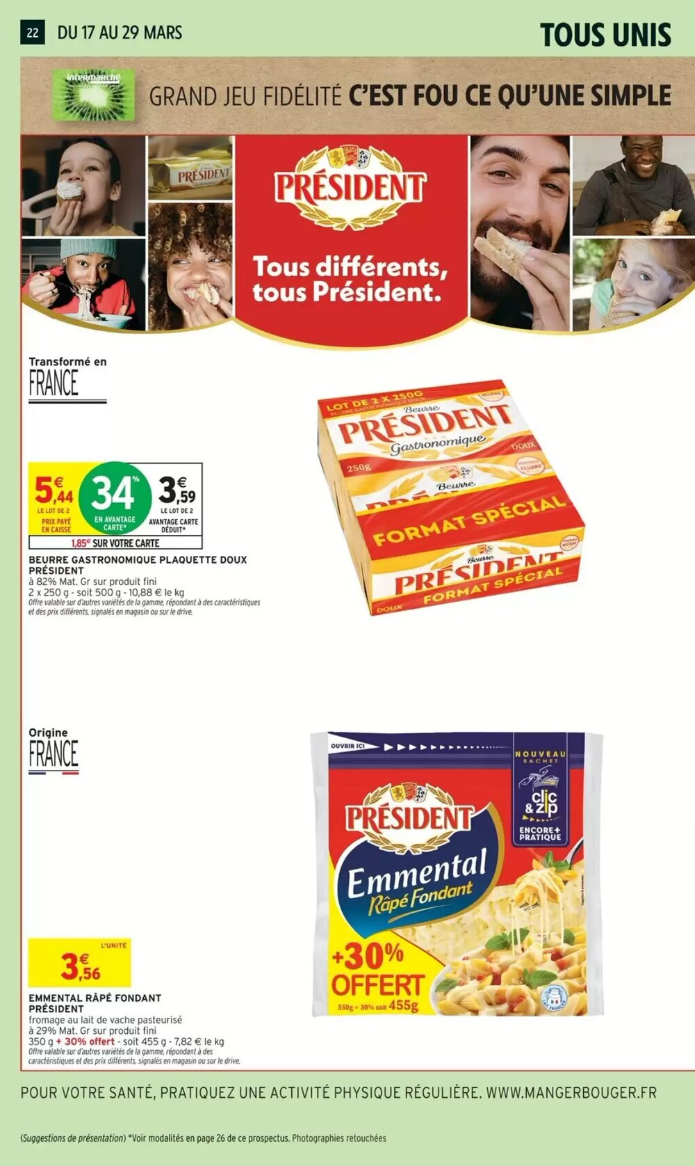 Prospectus promotionnel Intermarché valable à partir du 17/03/2026 - Page 22.