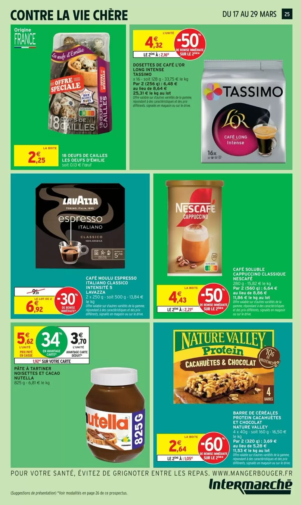 Prospectus promotionnel Intermarché valable à partir du 17/03/2026 - Page 25.