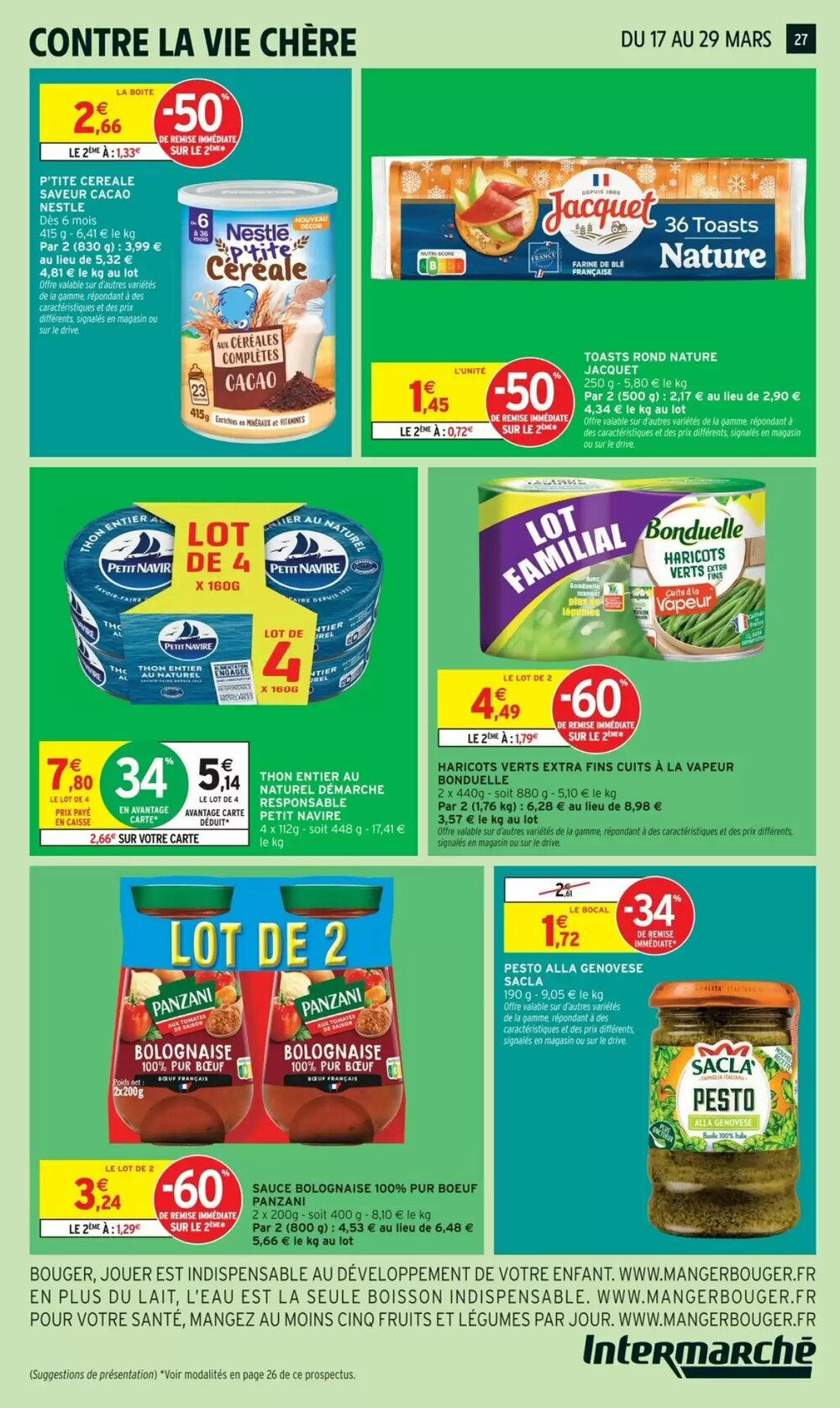 Prospectus promotionnel Intermarché valable à partir du 17/03/2026 - Page 27.