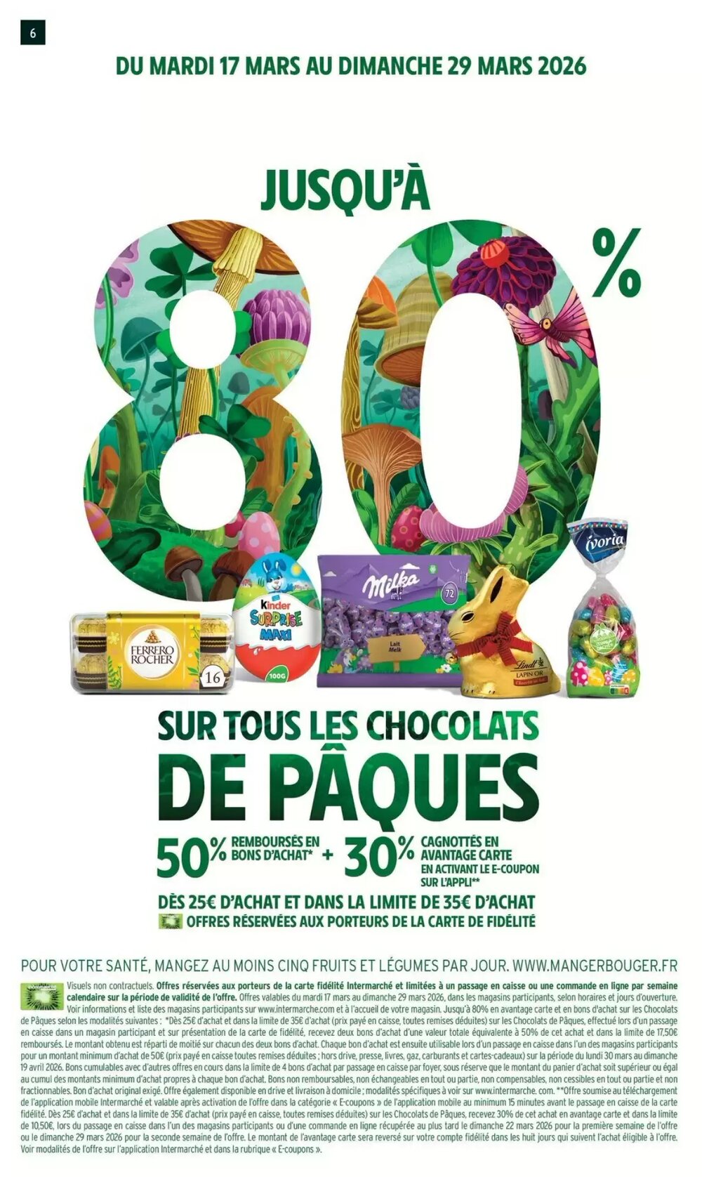 Prospectus promotionnel Intermarché valable à partir du 17/03/2026 - Page 6.