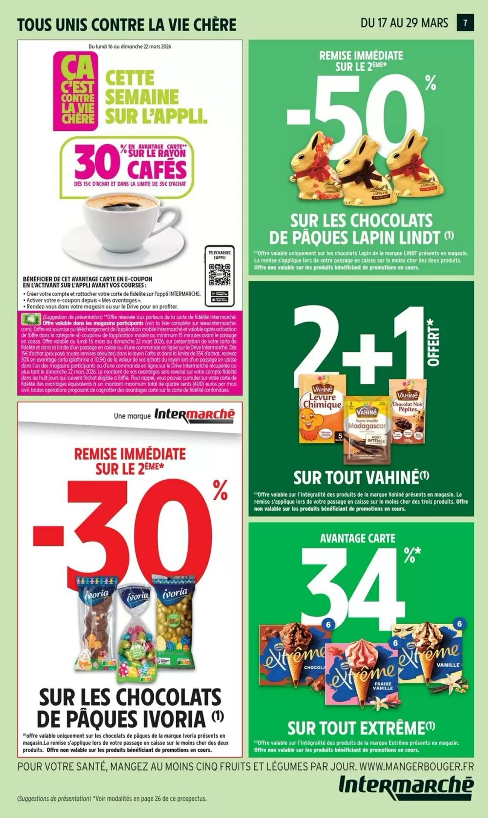 Prospectus promotionnel Intermarché valable à partir du 17/03/2026 - Page 7.