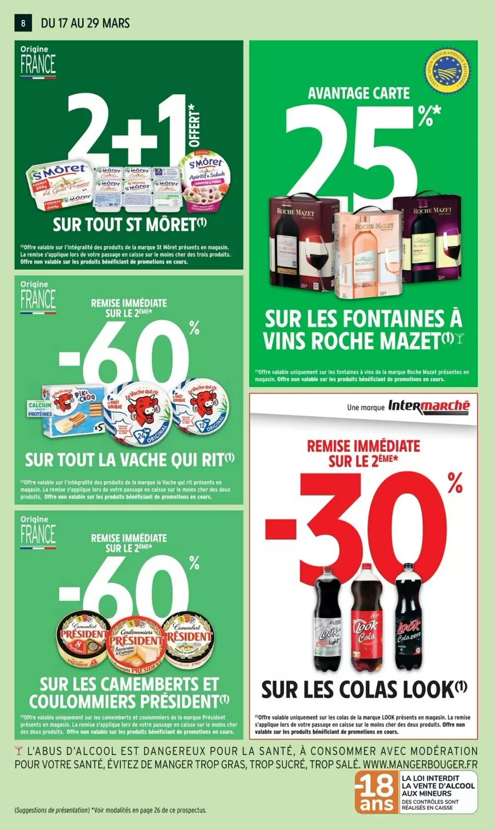 Prospectus promotionnel Intermarché valable à partir du 17/03/2026 - Page 8.