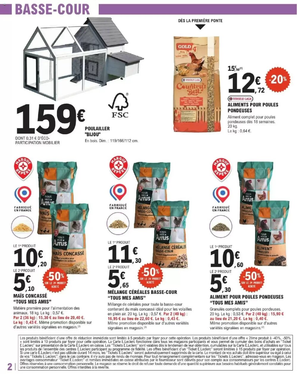 Prospectus promotionnel E.Leclerc Jardi valable à partir du 17/03/2026 - Page 2.