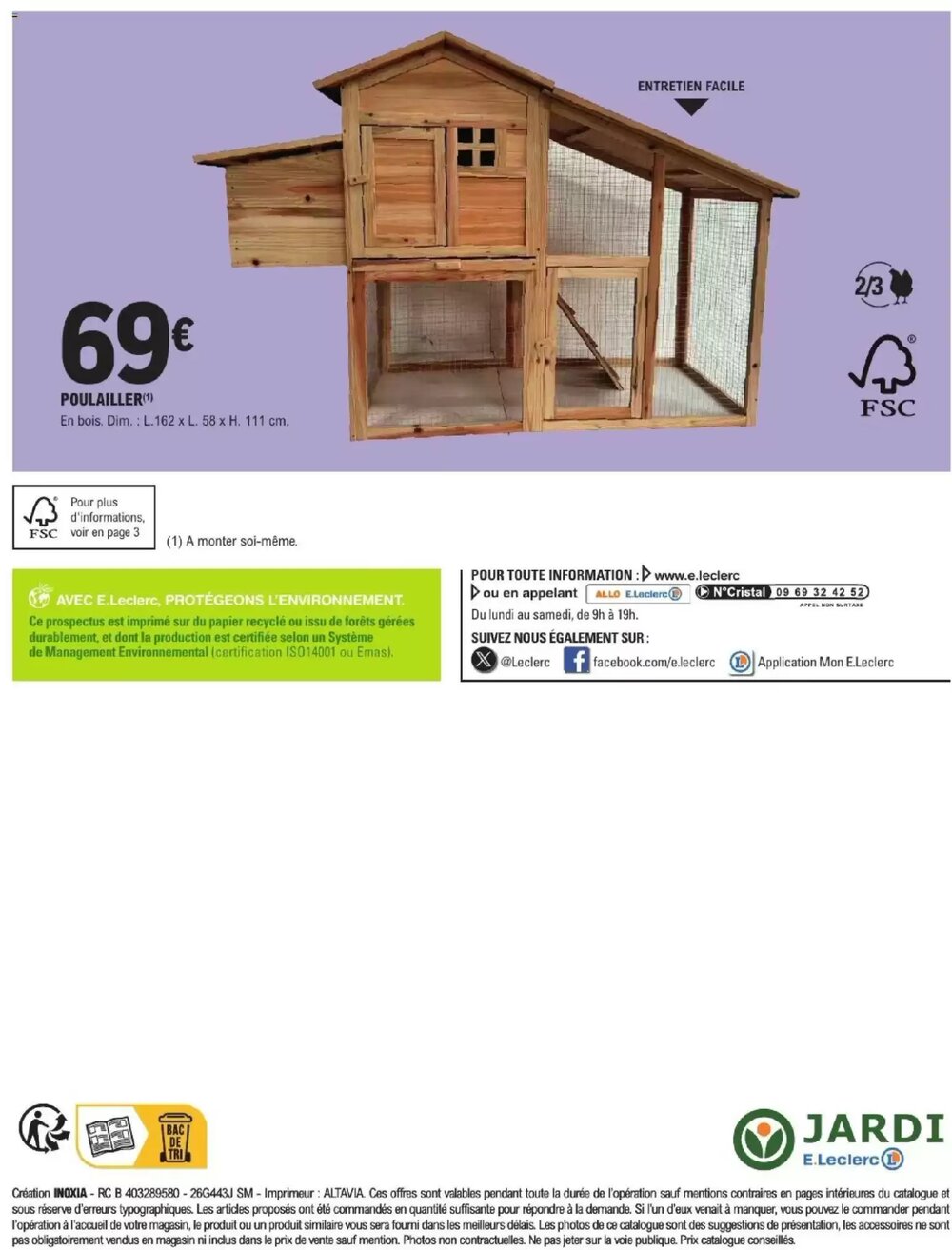 Prospectus promotionnel E.Leclerc Jardi valable à partir du 17/03/2026 - Page 8.