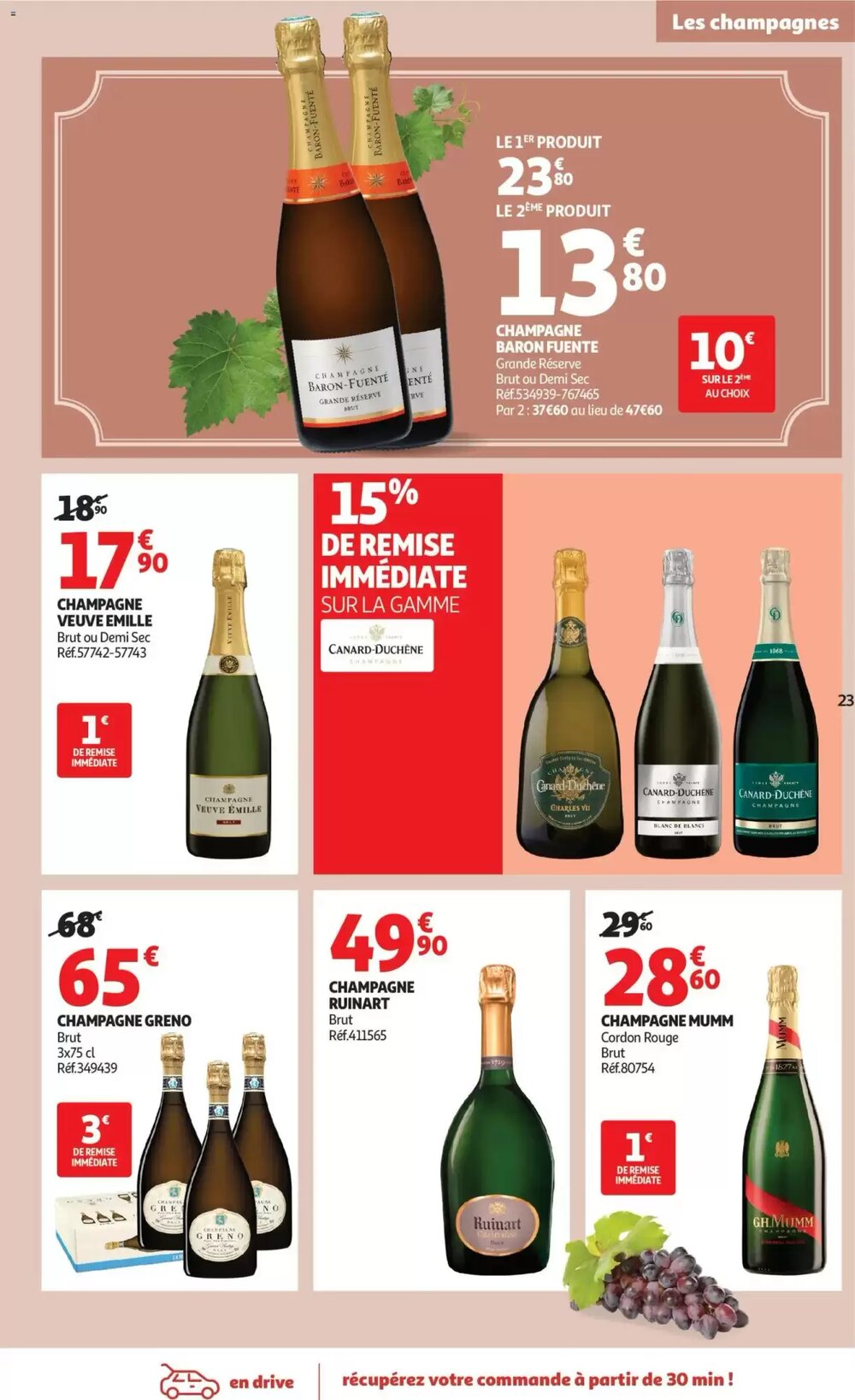 Prospectus promotionnel Auchan valable à partir du 17/03/2026 - Page 23.