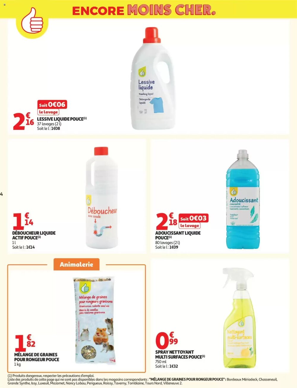 Prospectus promotionnel Auchan valable à partir du 17/03/2026 - Page 4.