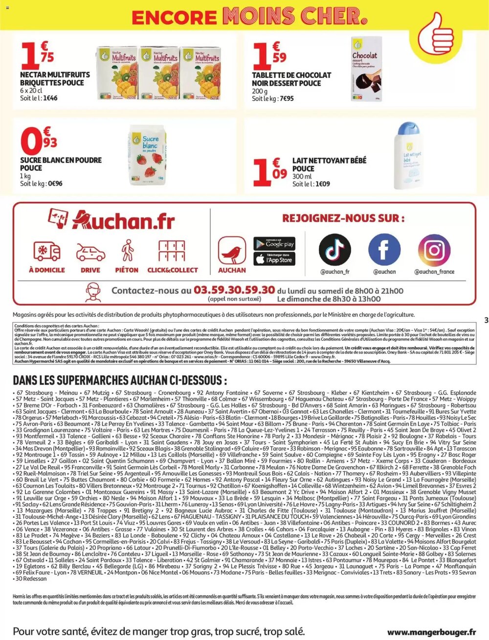 Prospectus promotionnel Auchan valable à partir du 17/03/2026 - Page 3.