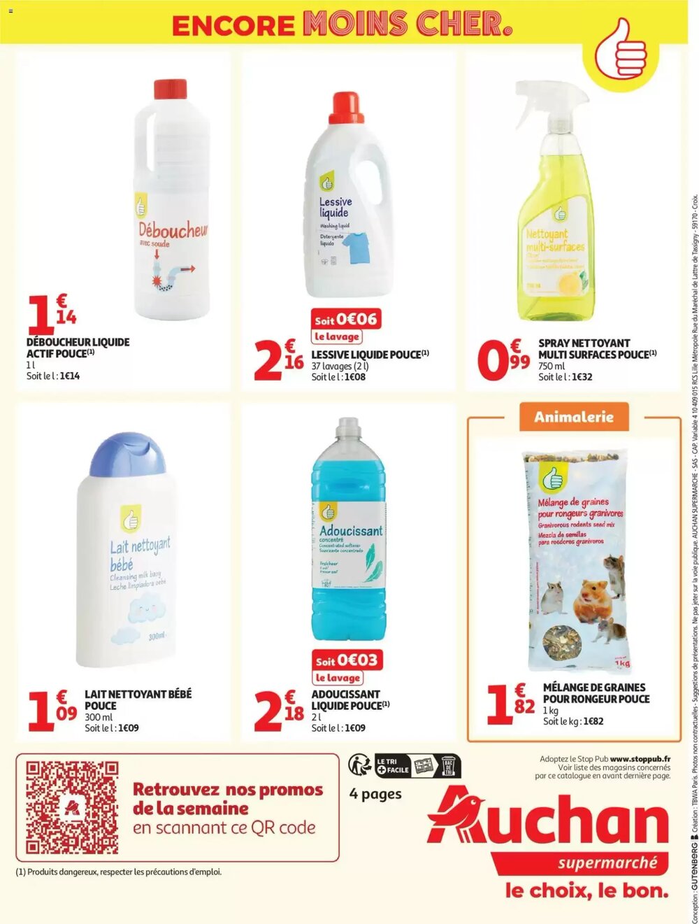 Prospectus promotionnel Auchan valable à partir du 17/03/2026 - Page 4.