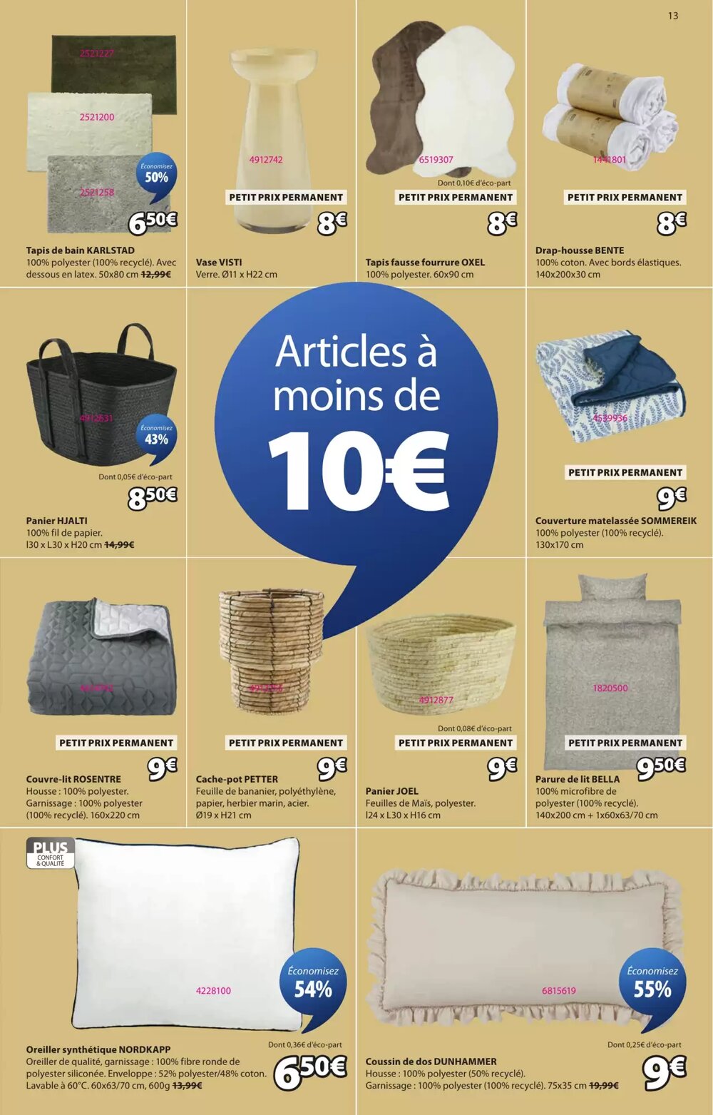 Prospectus promotionnel JYSK valable à partir du 17/03/2026 - Page 13.