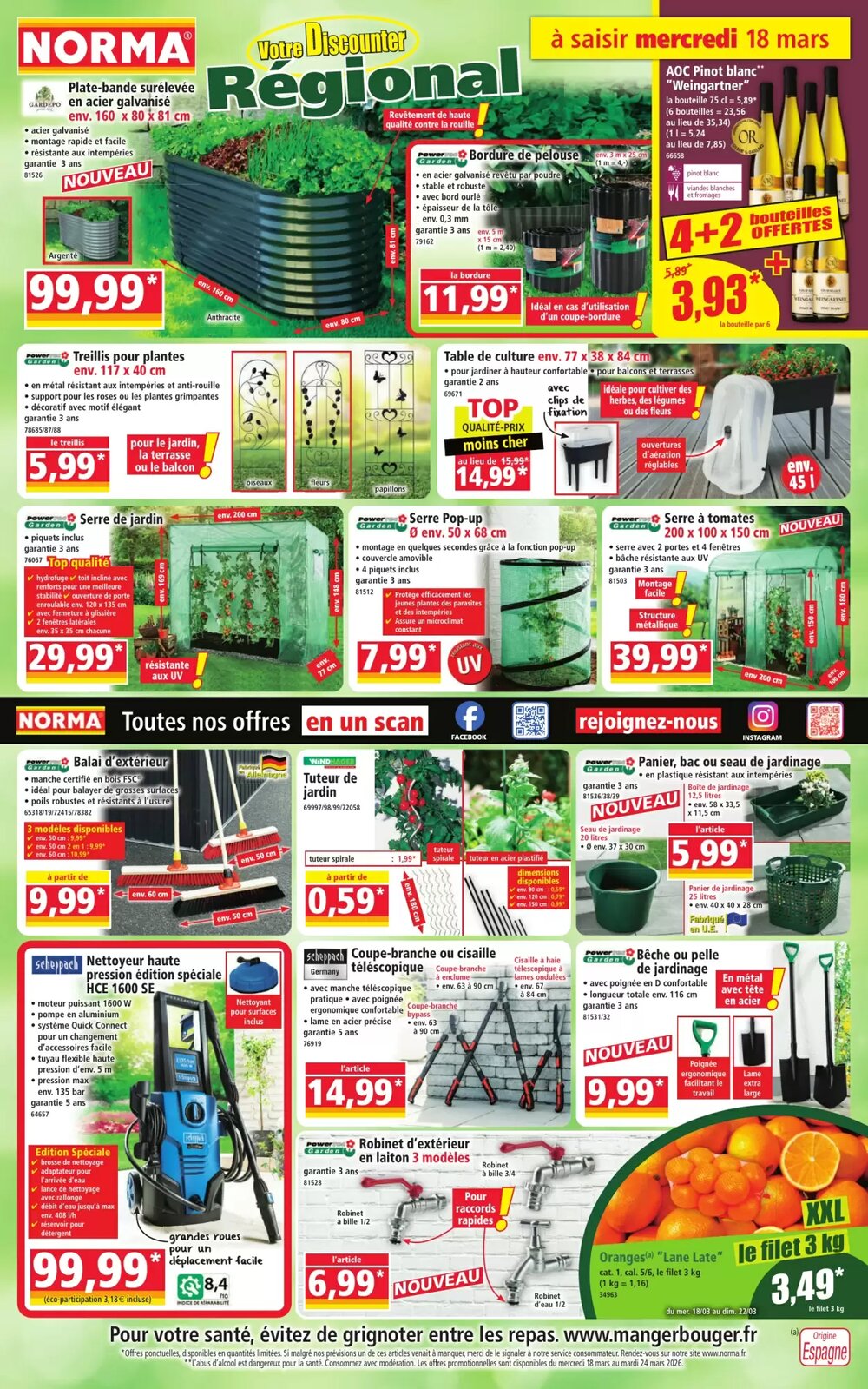 Prospectus promotionnel Norma valable à partir du 18/03/2026 - Page 1.