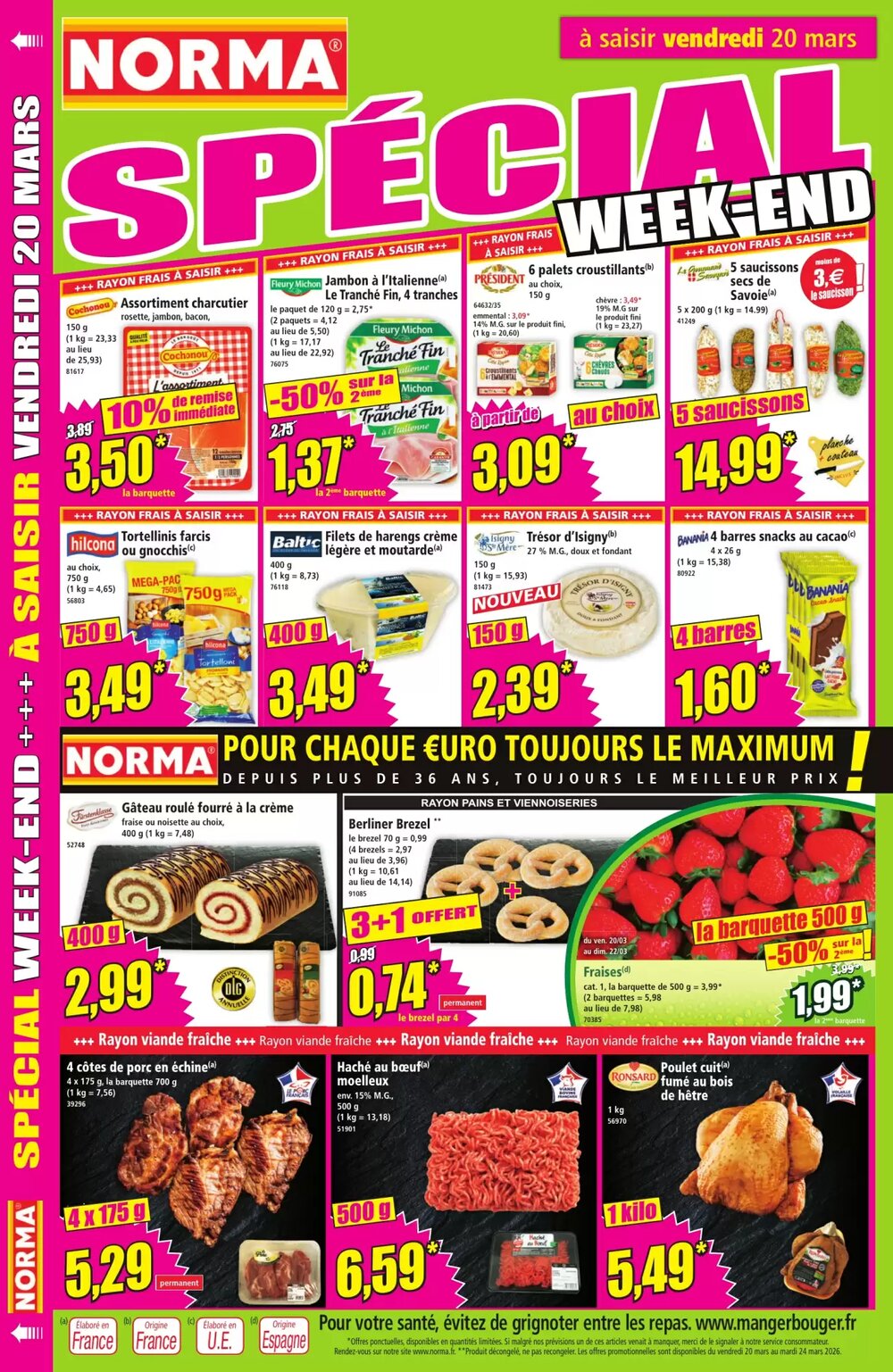 Prospectus promotionnel Norma valable à partir du 18/03/2026 - Page 14.